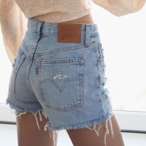 Levi’s 501 High-Rise Denim Short – Fault Line